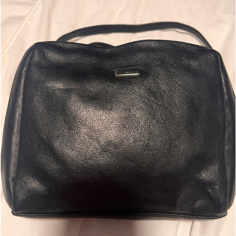 Vintage Perlina Leather Crossbody/Shoulder Bag